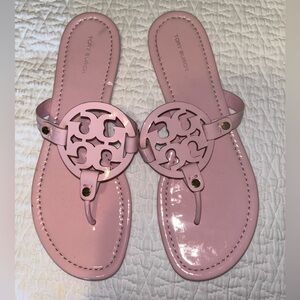 Light Pink Tory Burch flip flops